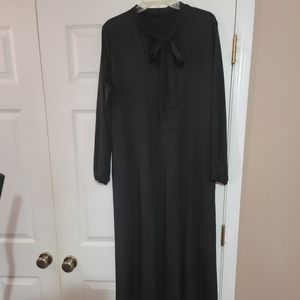 Plus size women vintage dress